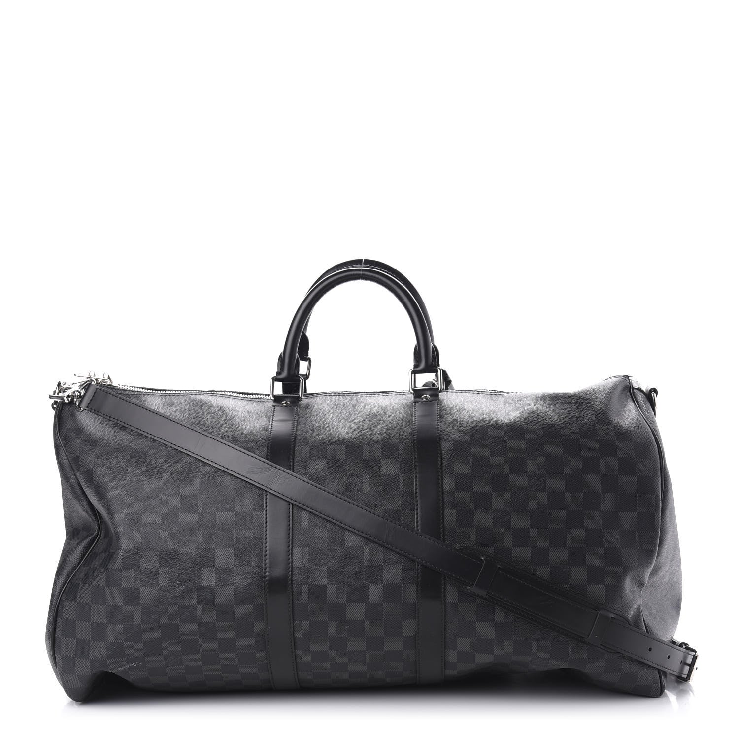 Louis Vuitton Damier Graphite Keepall Bandouliere 55 1 of 11
