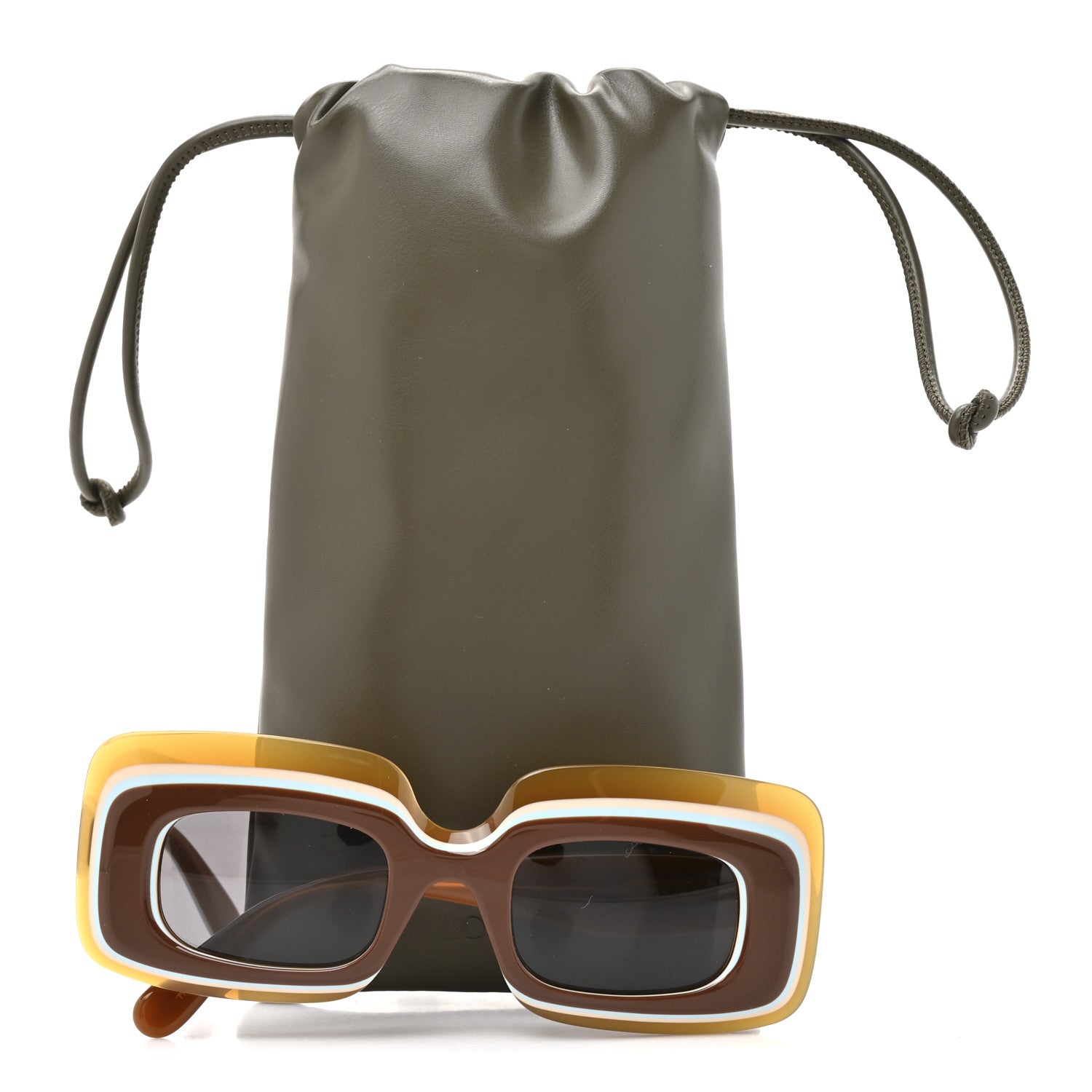 Loewe Acetate Paula's Ibiza Sunglasses LW40139U Brown Dark grey 7 of 7