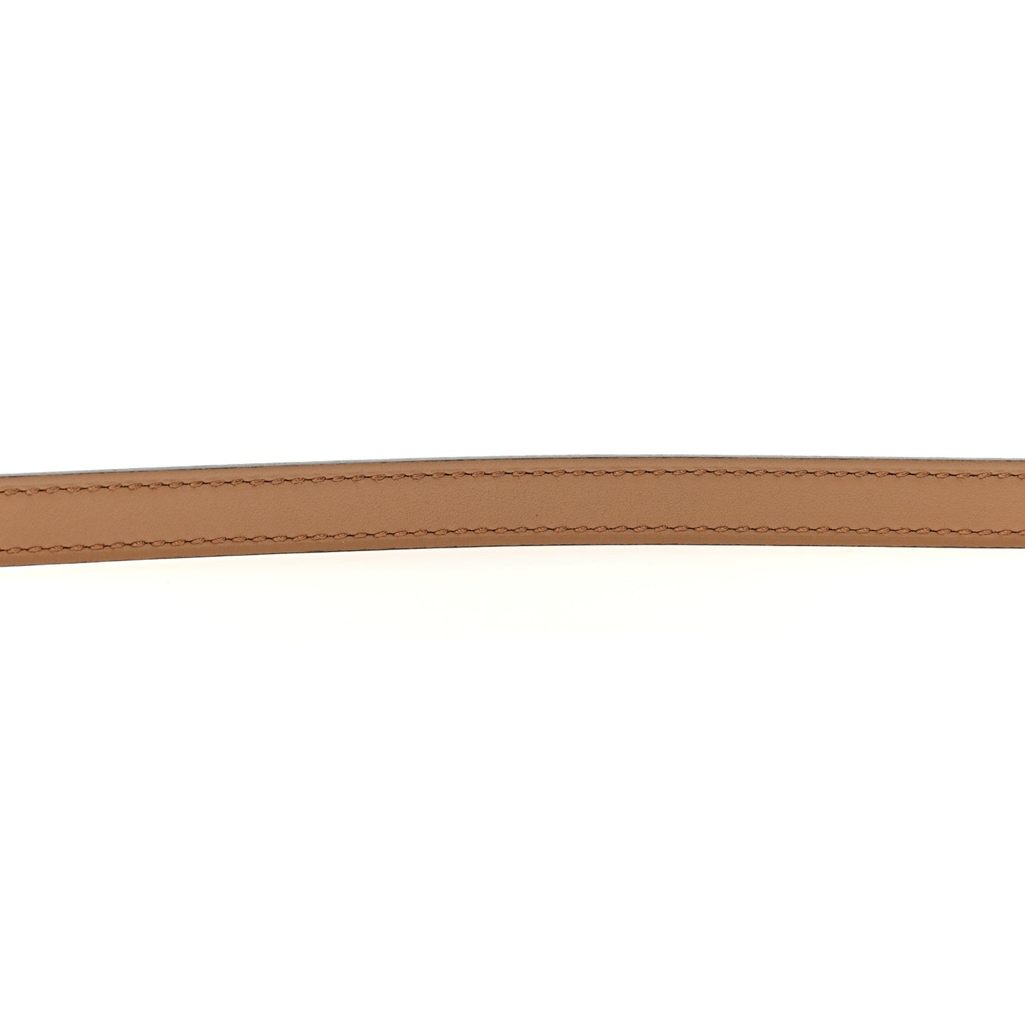 Swift Epsom Lacquered Metal 13mm Au Carre Double H Belt 70 28 Chai Rose Jaipur