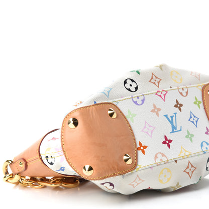 Louis Vuitton Monogram Multicolor Judy PM White 6 of 12