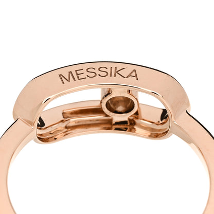 Messika 18K Rose Gold Diamond Large Move Uno Ring 48 4.5 4 of 6