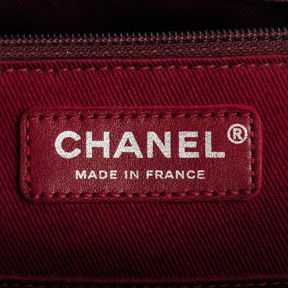 Chanel Patent Quilted Large Coco Shine Shopping Tote Dark Green 6 of 7
