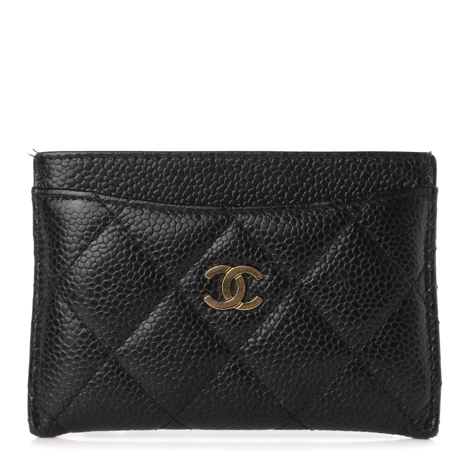 Chanel Caviar Quilted Card Holder Black 1 of 8