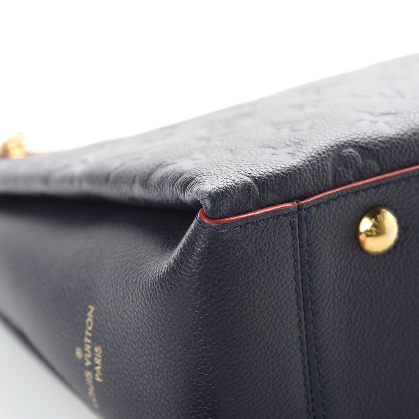 Empreinte Surene MM Marine Rouge