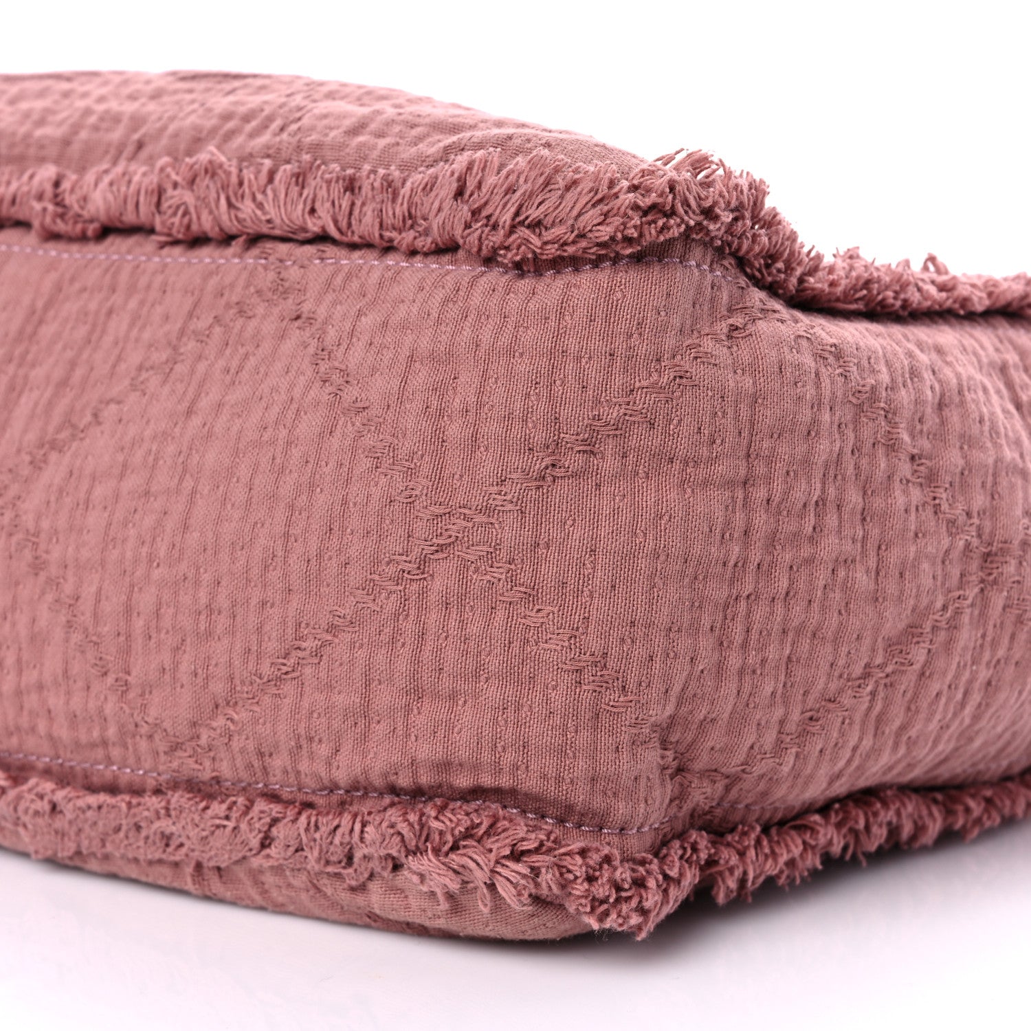 Chanel Canvas Extra Large Double Face Shopping Tote Dark Pink 9 of 12