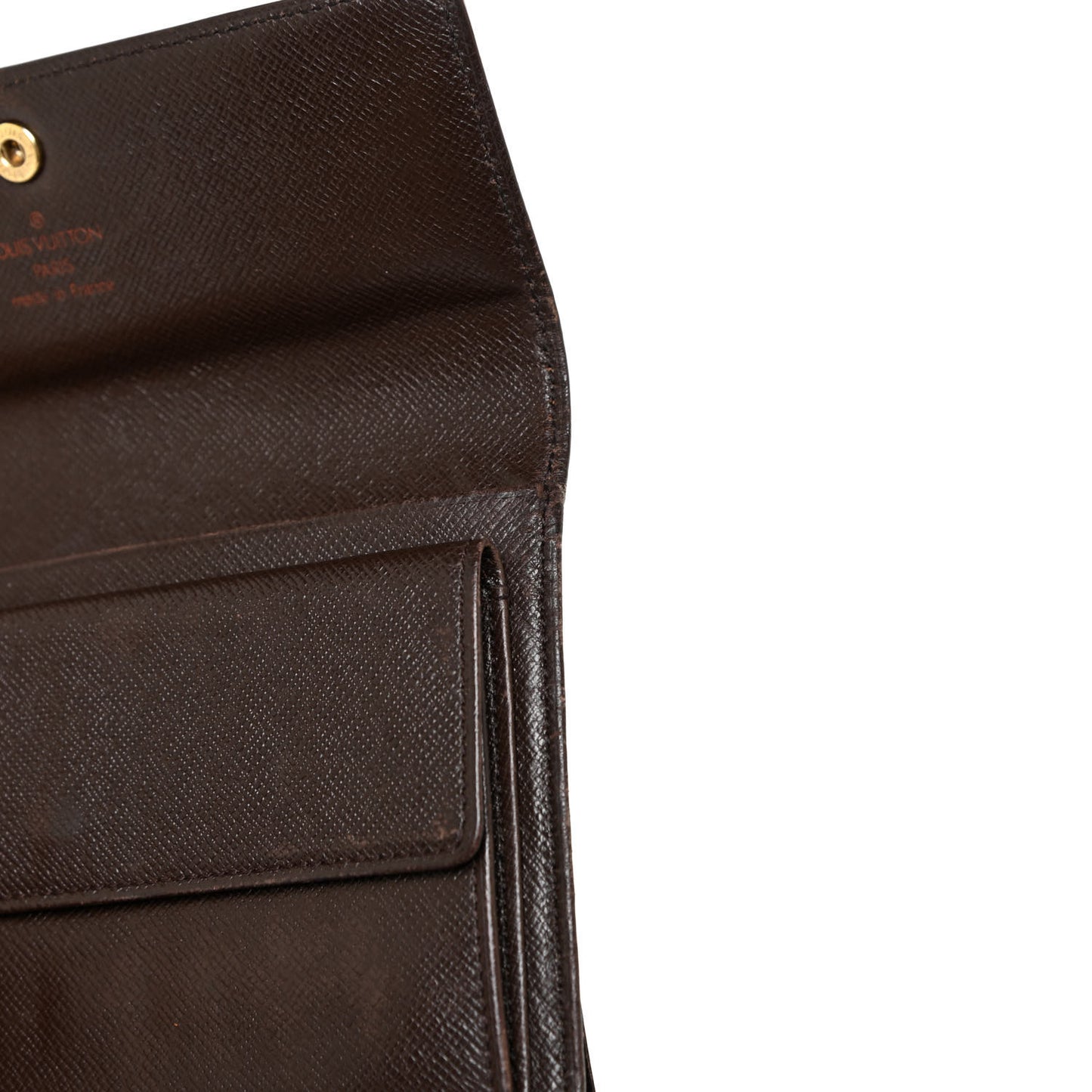 Damier Ebene Porte Tresor Etui Papier Wallet
