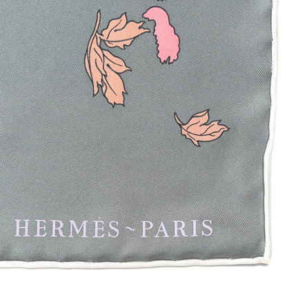 Hermes Silk Robe Legere Scarf 90 Gris 2 of 5
