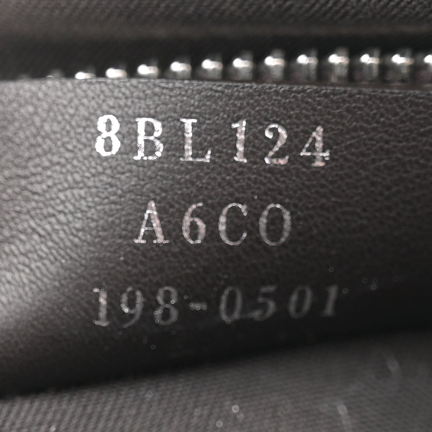 Fendi Vitello Dolce Bi-Color FF 1974 Embossed Medium By The Way Boston Bag Maya Black 7 of 13