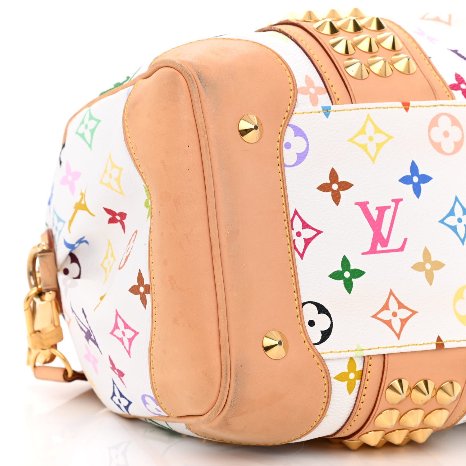 Louis Vuitton Monogram Multicolor Courtney MM White 9 of 14