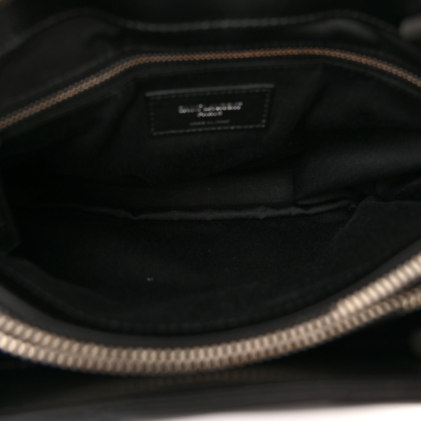 Calfskin Y Quilted Monogram Small Loulou Shopper Black