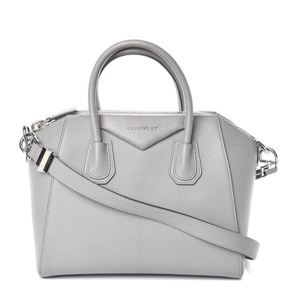 Givenchy Sugar Goatskin Small Antigona Pearl Grey 1 of 18