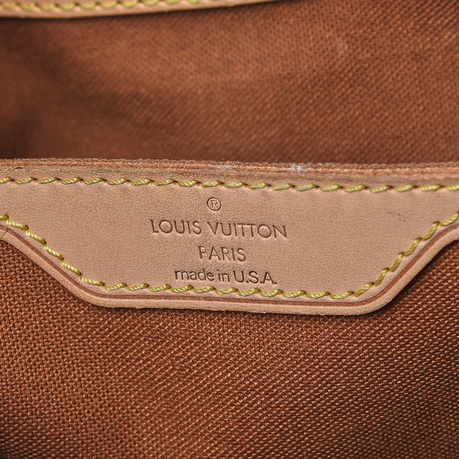 Louis Vuitton Monogram Palermo GM 6 of 19