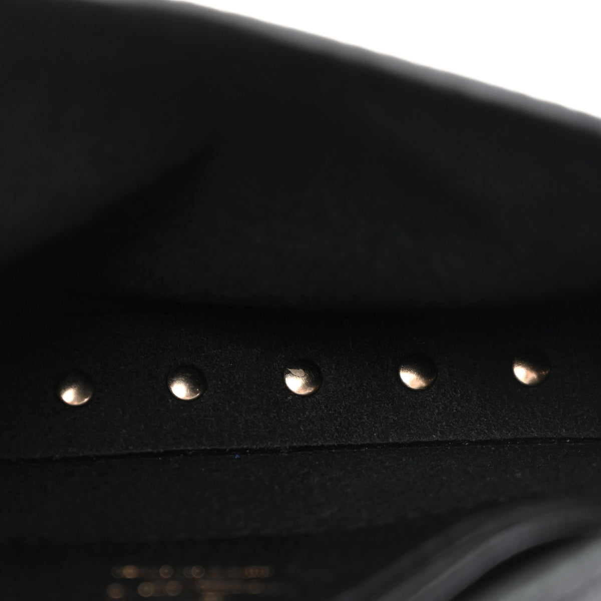 Valentino Garavani Grainy Calfskin Rockstud Crossbody Pouch Black 5 of 9