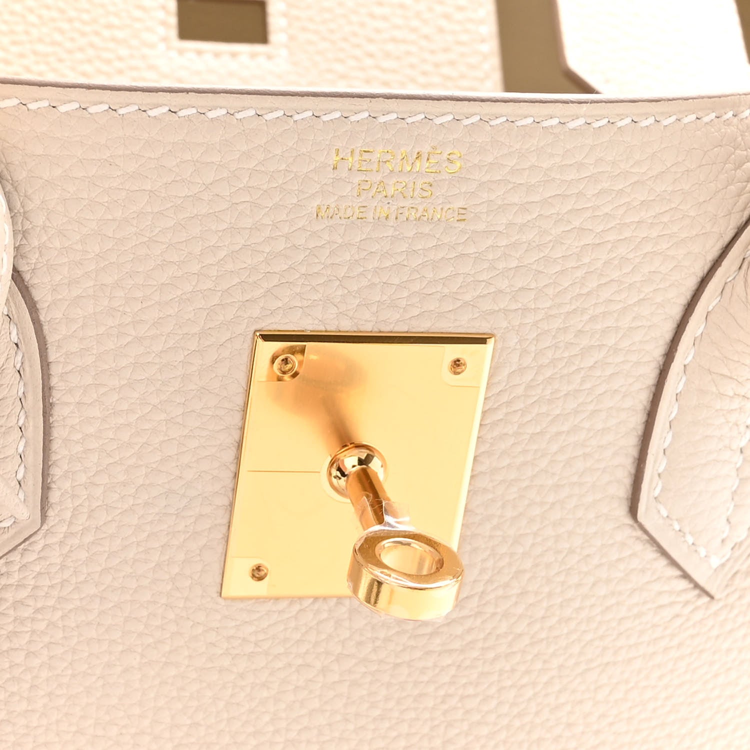 Hermes Togo Birkin 30 Craie 5 of 10
