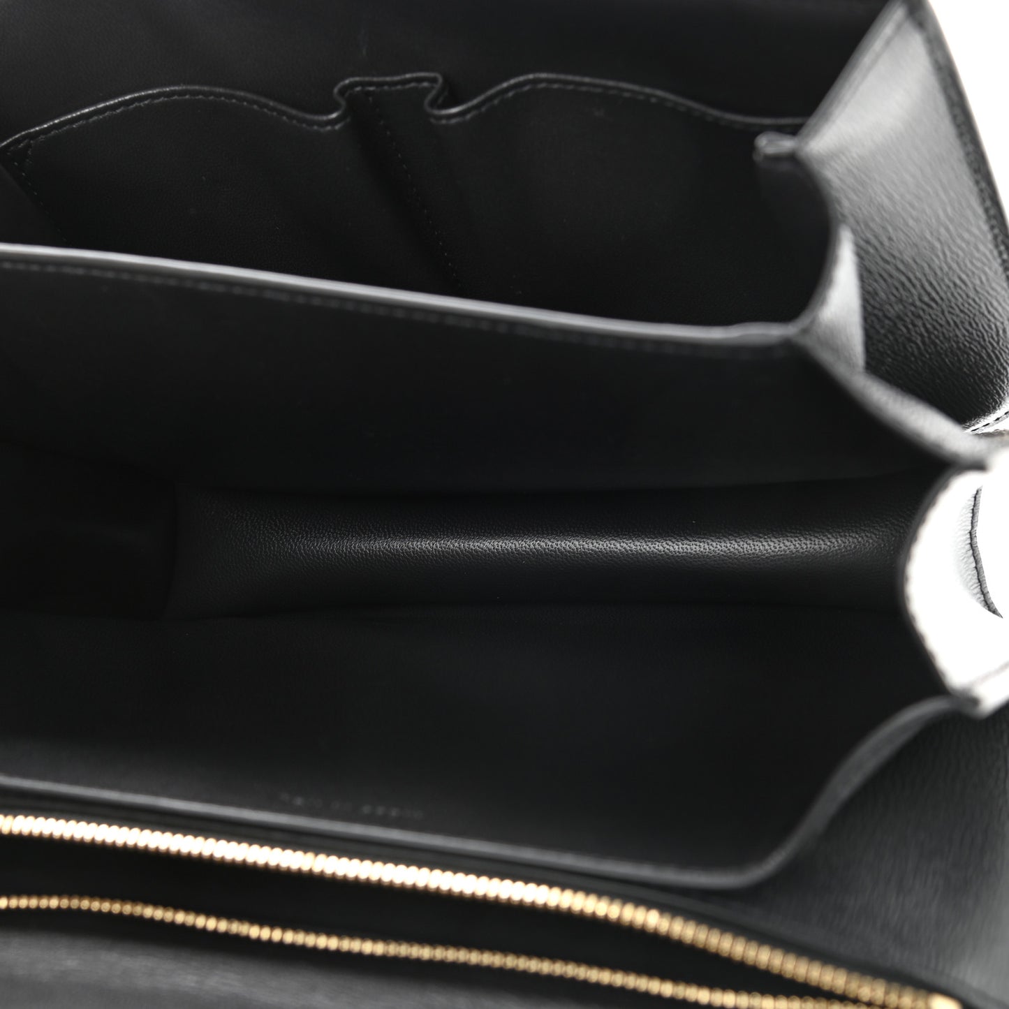 Liege Calfskin Medium Classic Box Flap Bag Anthracite