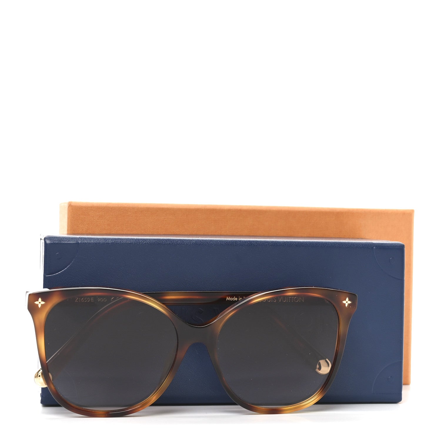 Louis Vuitton Acetate My Monogram Light Cat Eye Sunglasses Z1659E Light Tortoise 7 of 7