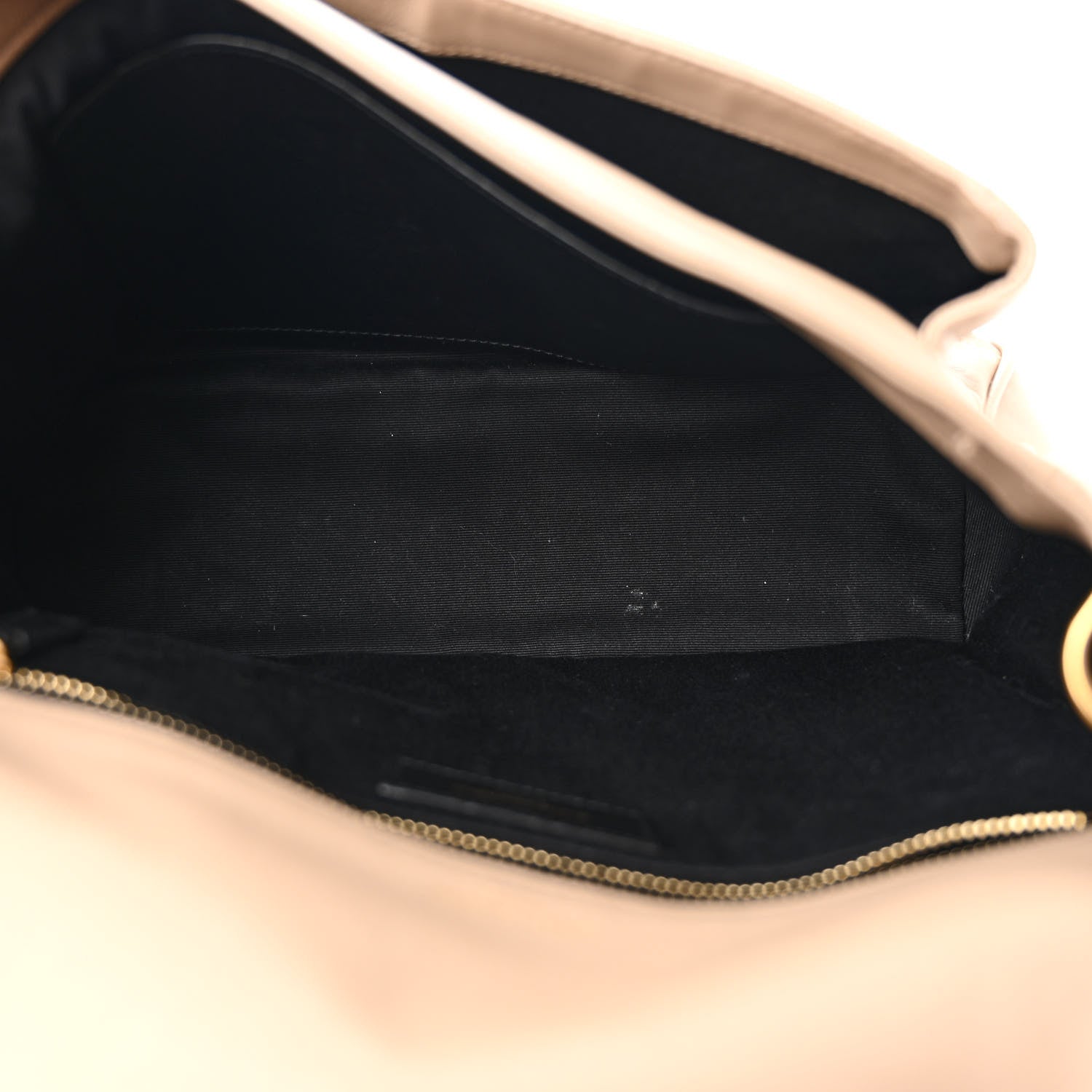 Saint Laurent Lambskin Matelasse Monogram Medium Niki Chain Satchel  Dark Beige 5 of 21
