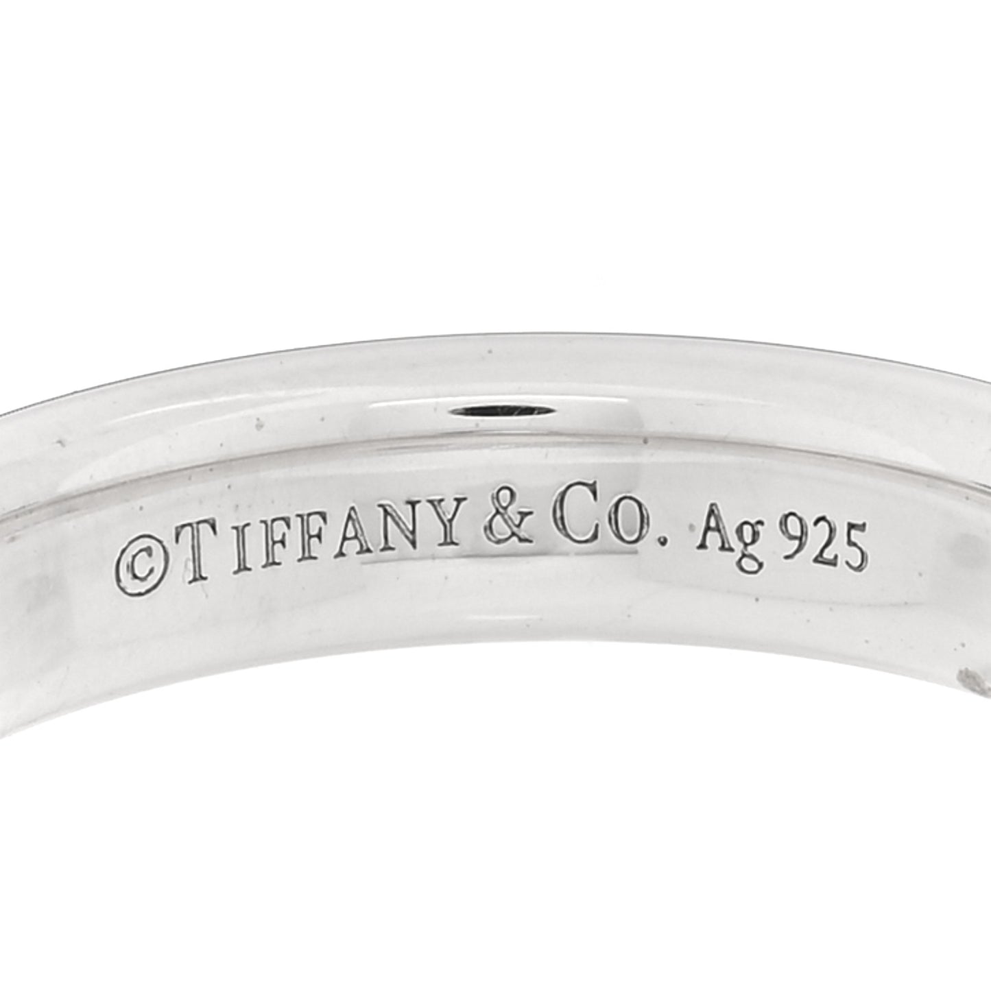 Sterling Silver Makers Narrow Slice Ring 52 6