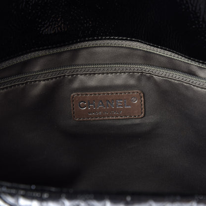 Chanel Vinyl Rock In Moscow Single Flap Black 10 of 11