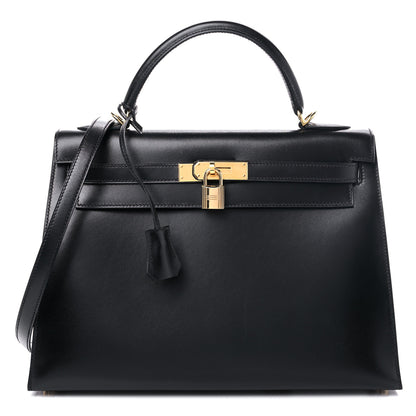 Hermes Box Kelly Sellier 32 Black 1 of 14