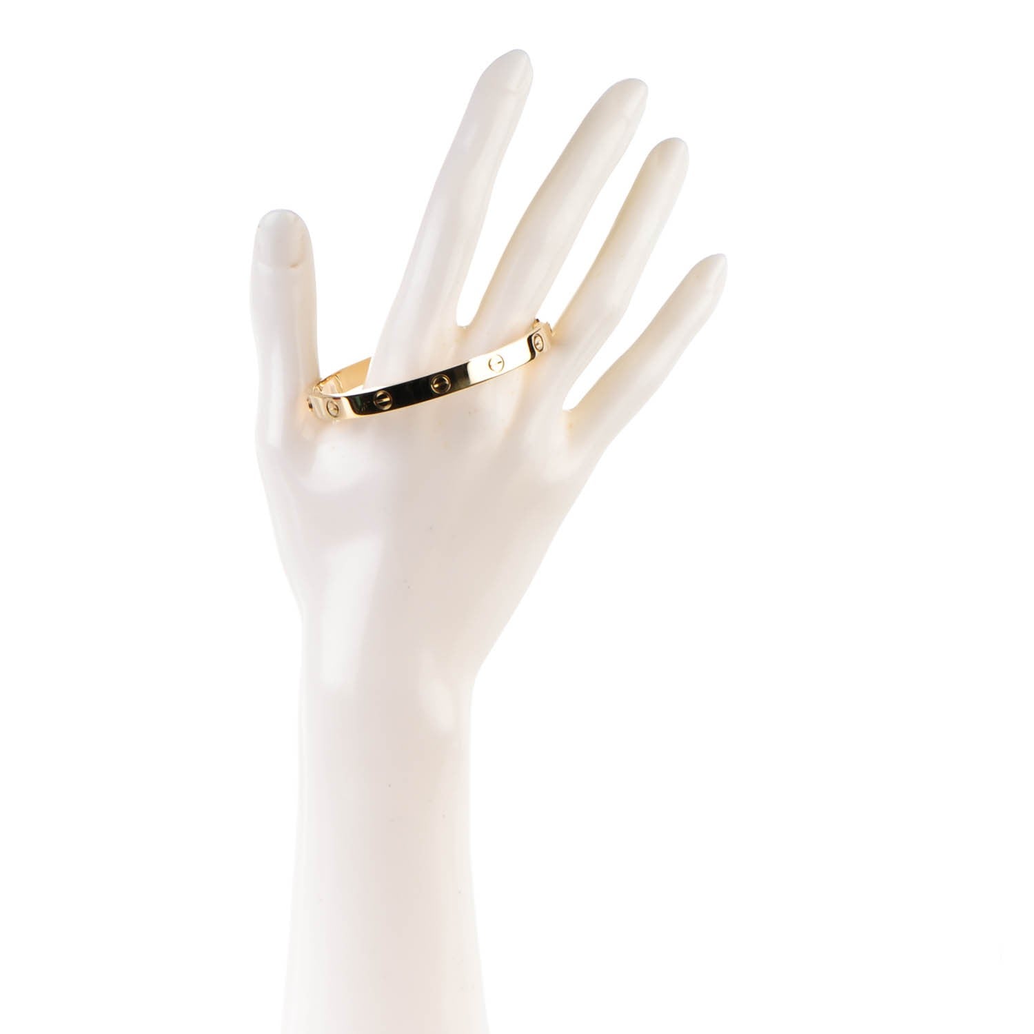 Cartier 18K Yellow Gold LOVE Bracelet 17 2 of 7