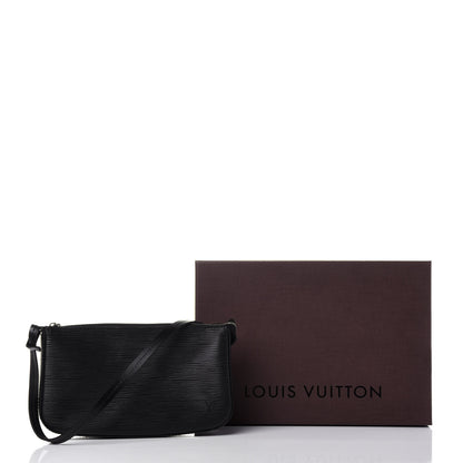 Louis Vuitton Epi Pochette Accessories NM Black 11 of 11