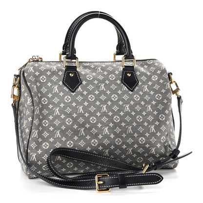 Louis Vuitton Monogram Idylle Speedy Bandouliere 30 Encre 3 of 8
