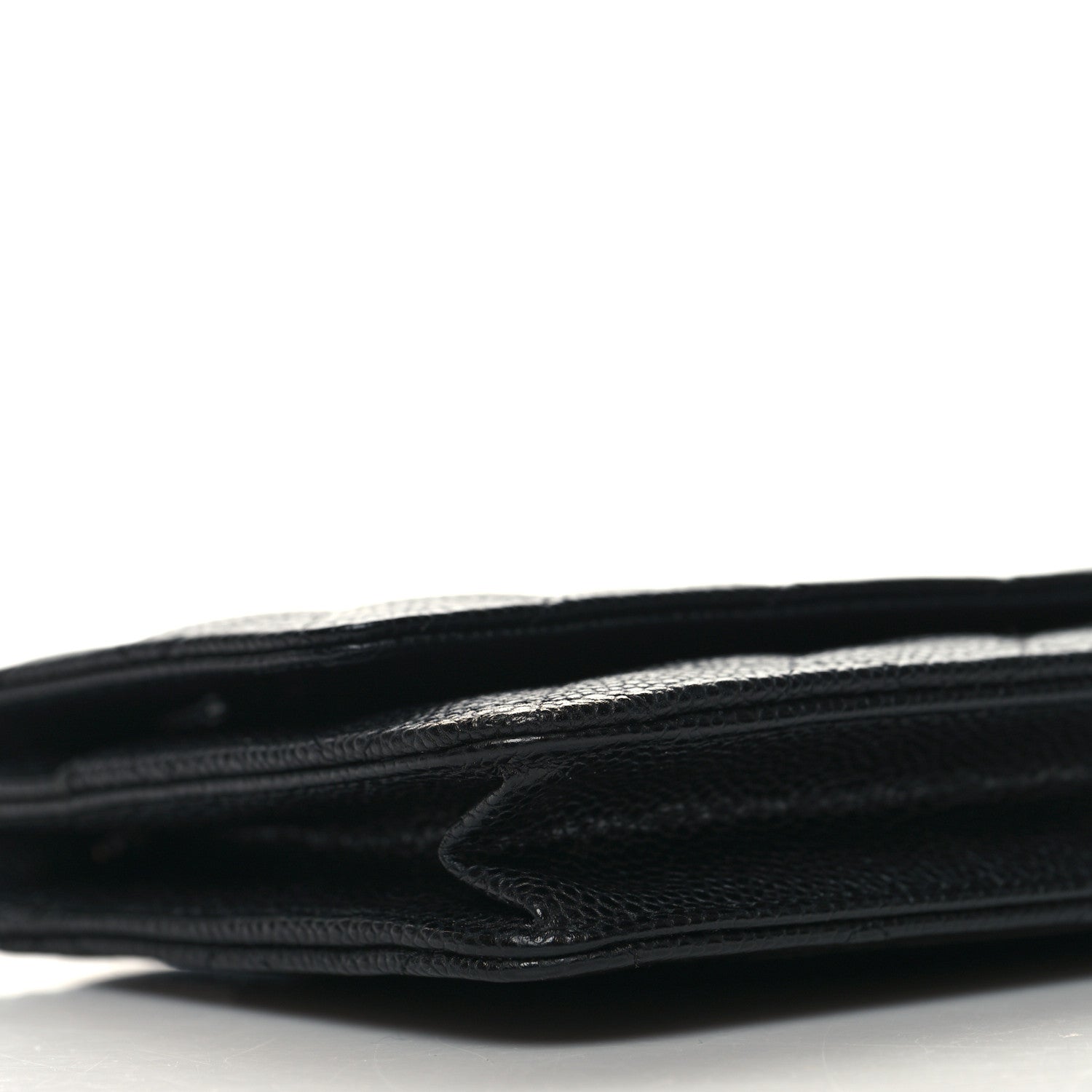 Chanel Caviar Quilted Wallet on Chain WOC Black 10 of 11