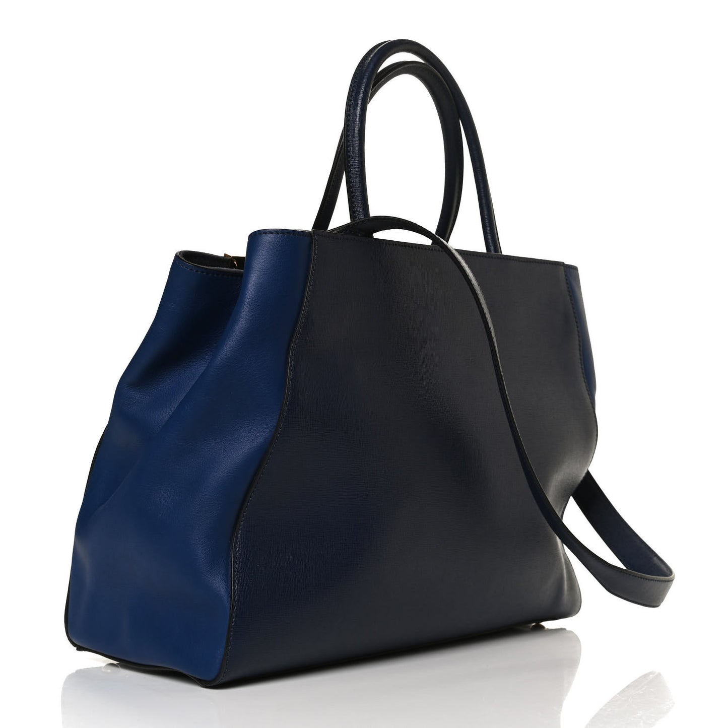 Vitello Elite Regular 2Jours Tote Blue