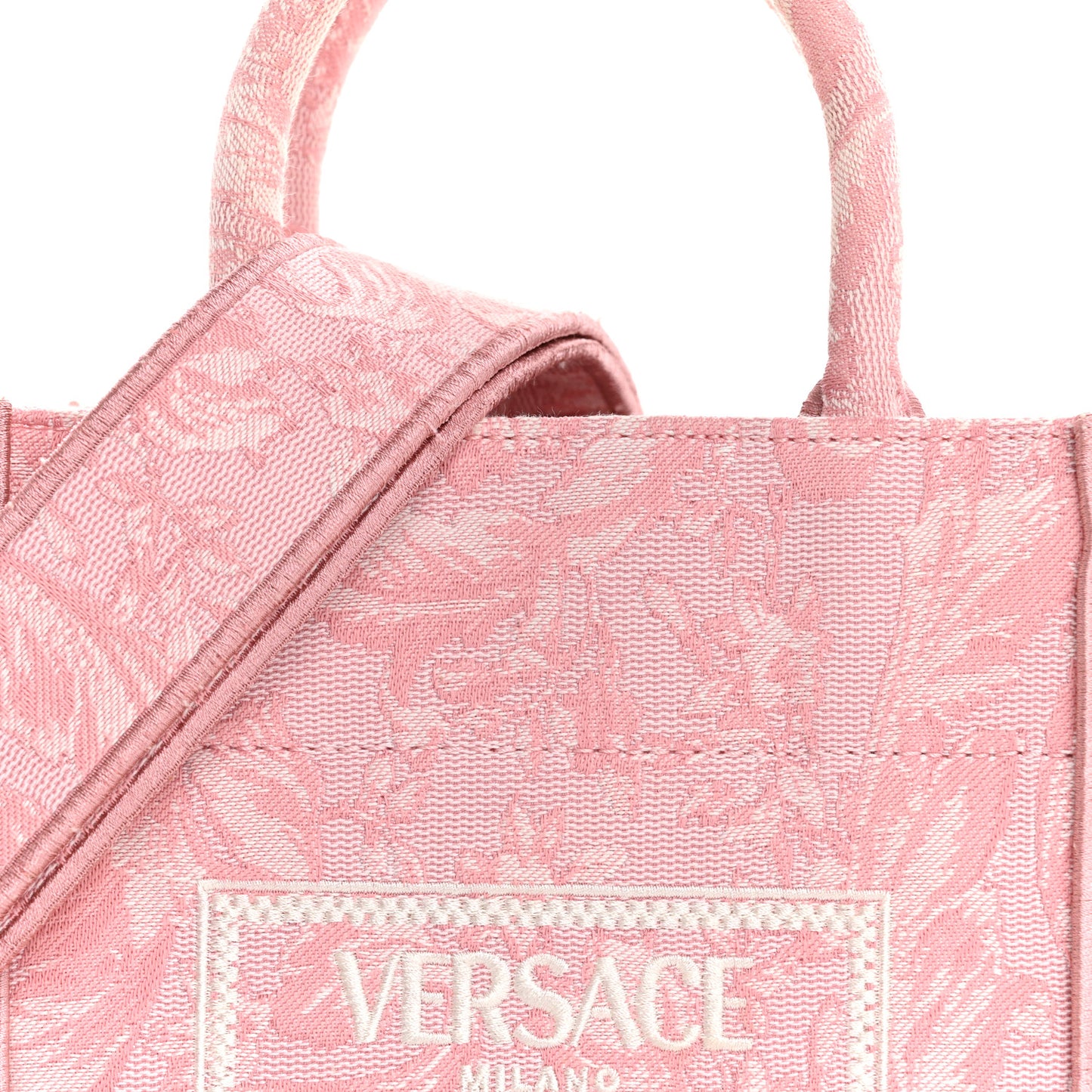 Jacquard Barocco Extra Small Athena Tote Pink