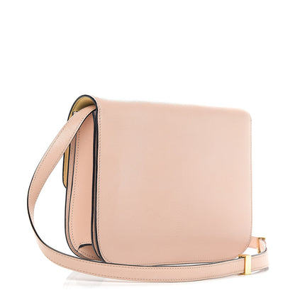 Celine Liege Calfskin Medium Classic Box Flap Bag Powder 2 of 11