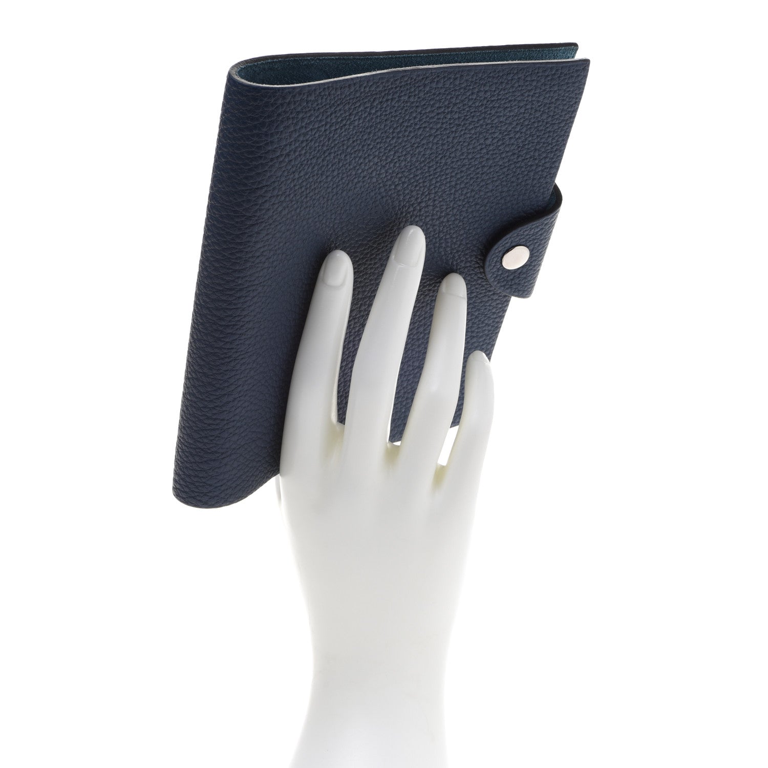 Hermes Togo Ulysse PM Notebook Cover Bleu de Prusse 2 of 9