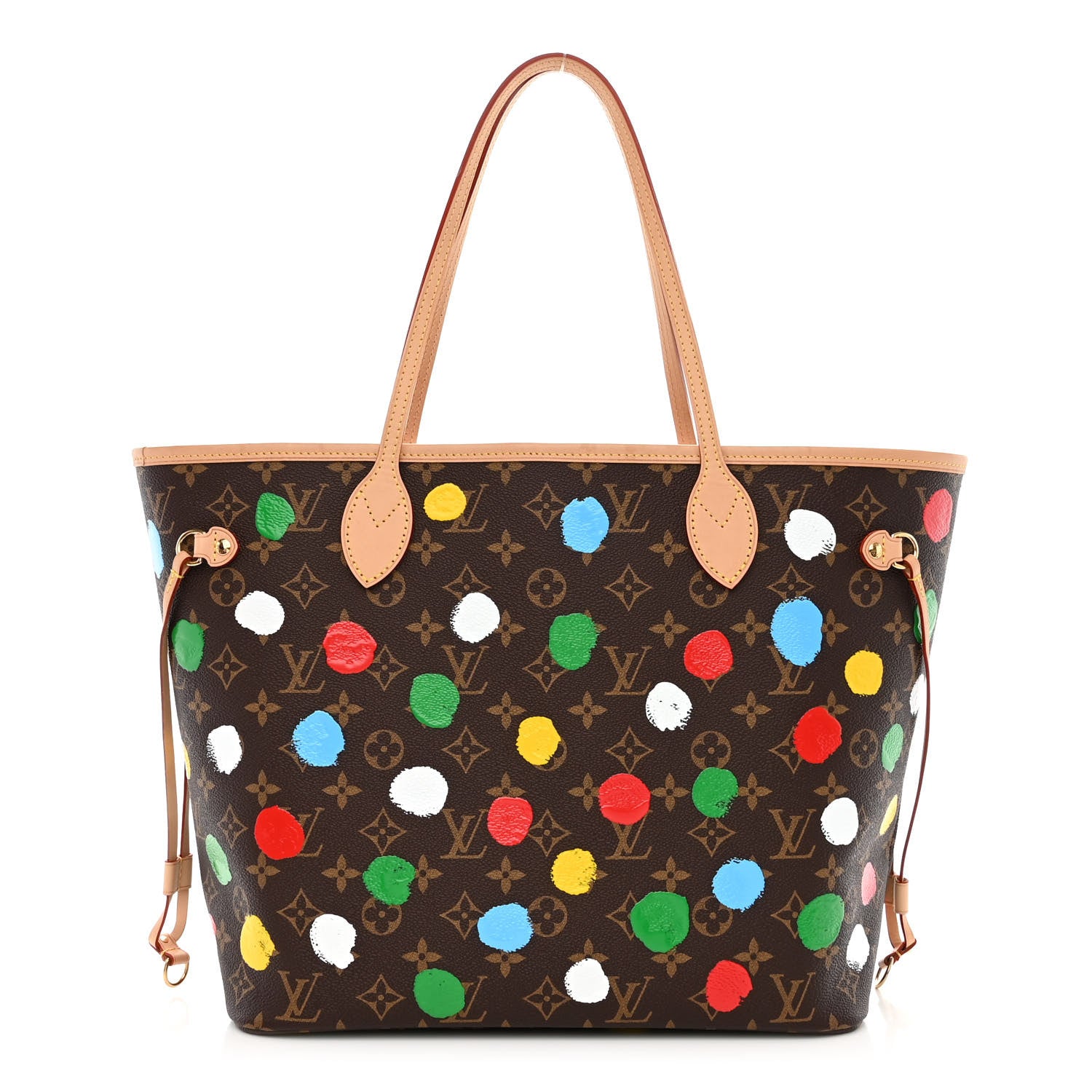 Louis Vuitton LV X YK Monogram Dots Neverfull MM 3 of 11