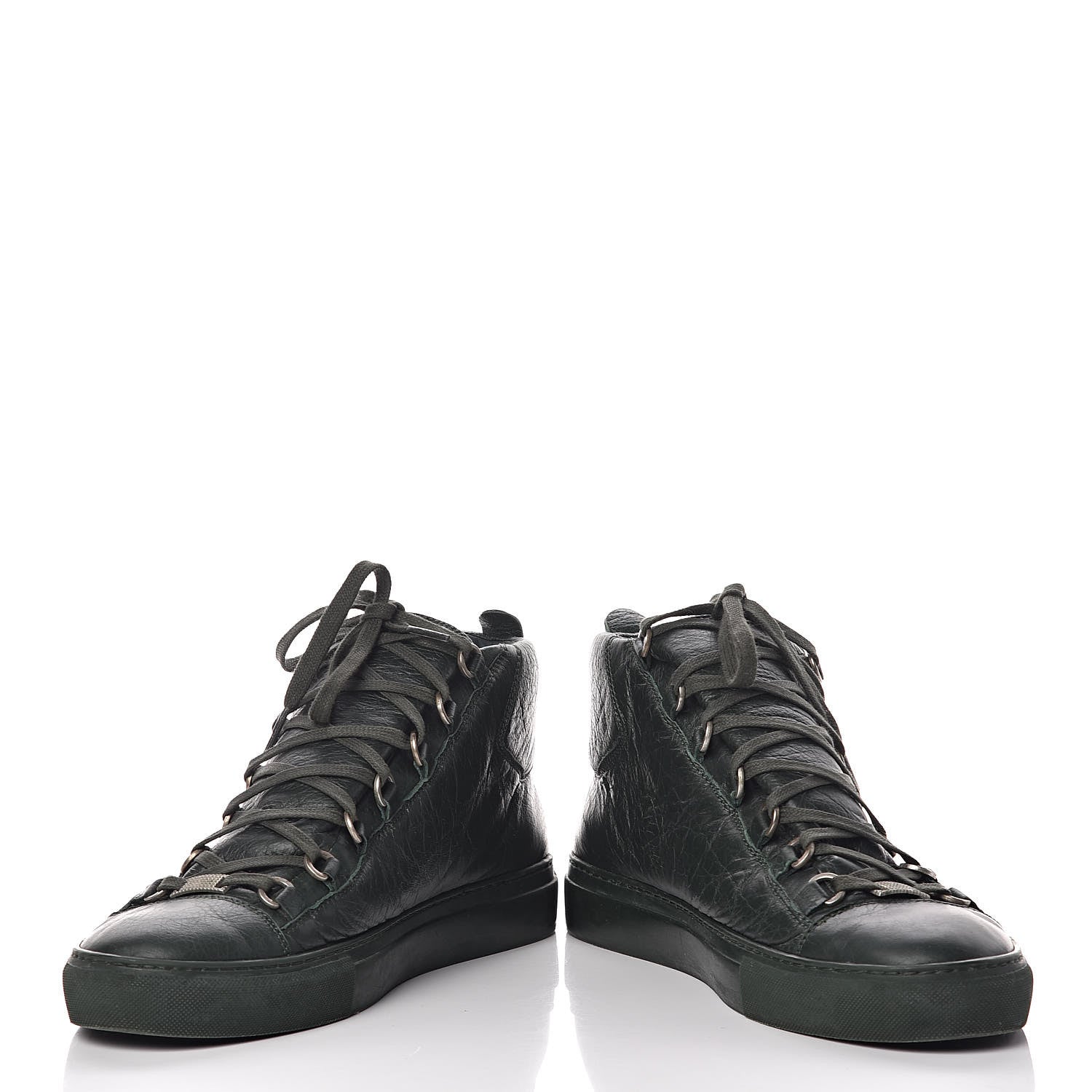 Balenciaga Chevre Hamilton Mens High Top Sneakers 42 Vert 5 of 14