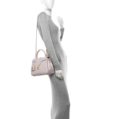 Celine Satinated Calfskin Small 16 Top Handle Bag Poudre 2 of 12