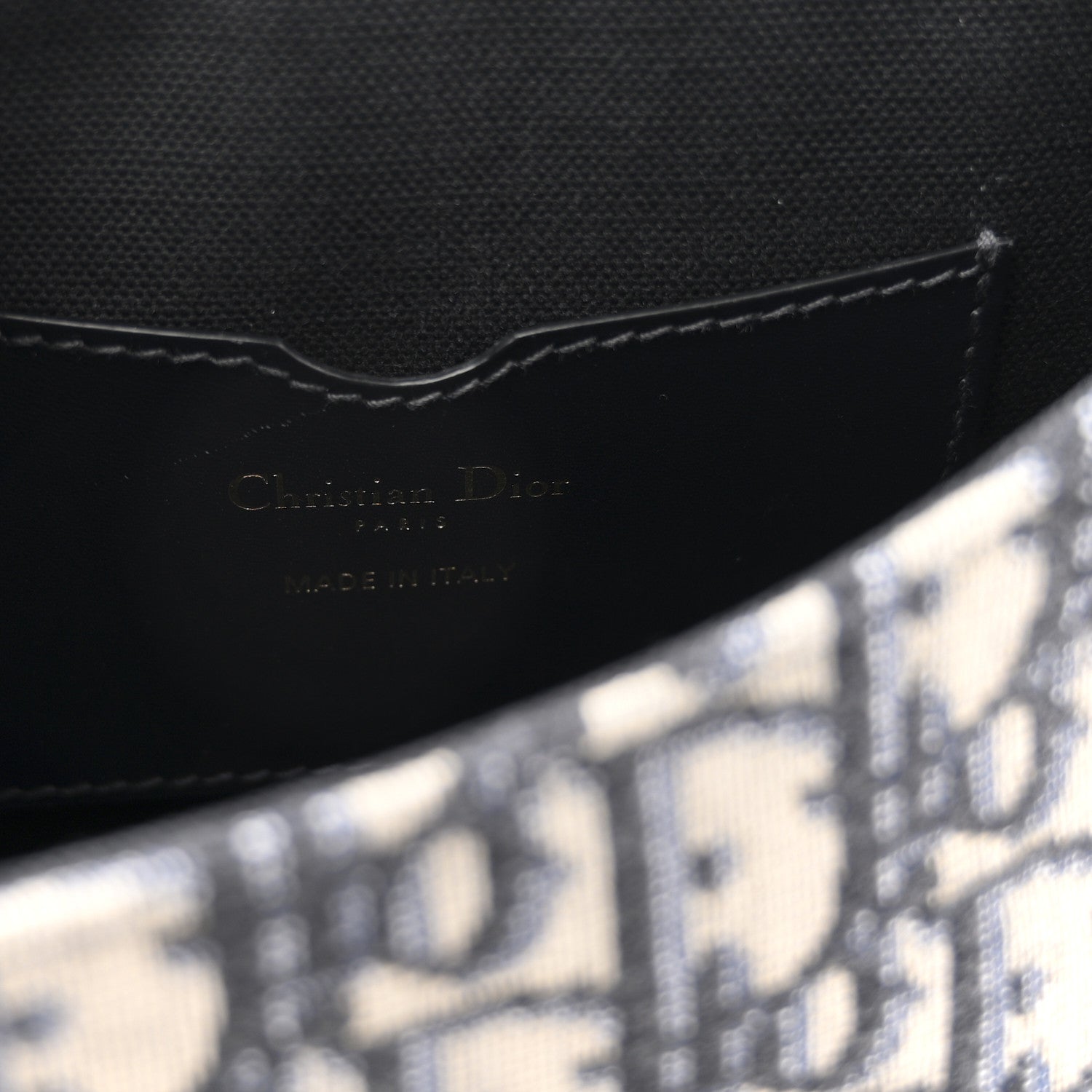Christian Dior Oblique Medium Bobby Flap Blue 6 of 11