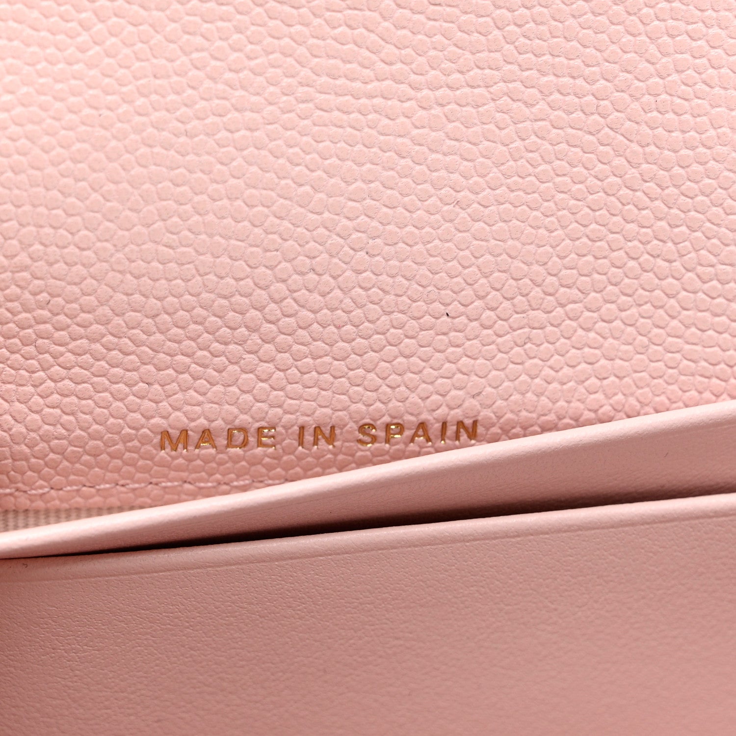 Chanel Caviar Quilted Crystal CC Large Gusset Flap Wallet Pink 7 of 9