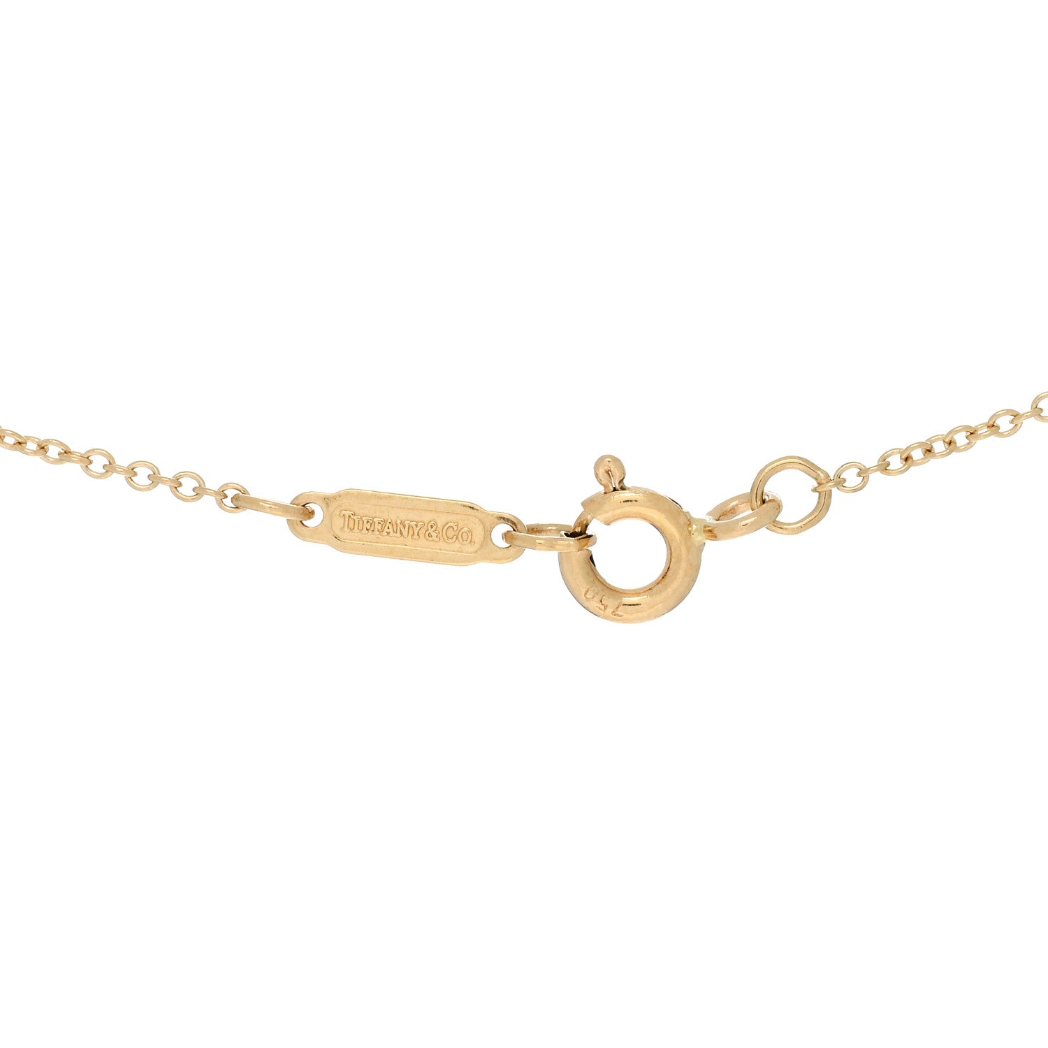 Tiffany 18K Yellow Gold Frank Gehry Orchid Pendant Necklace 4 of 5