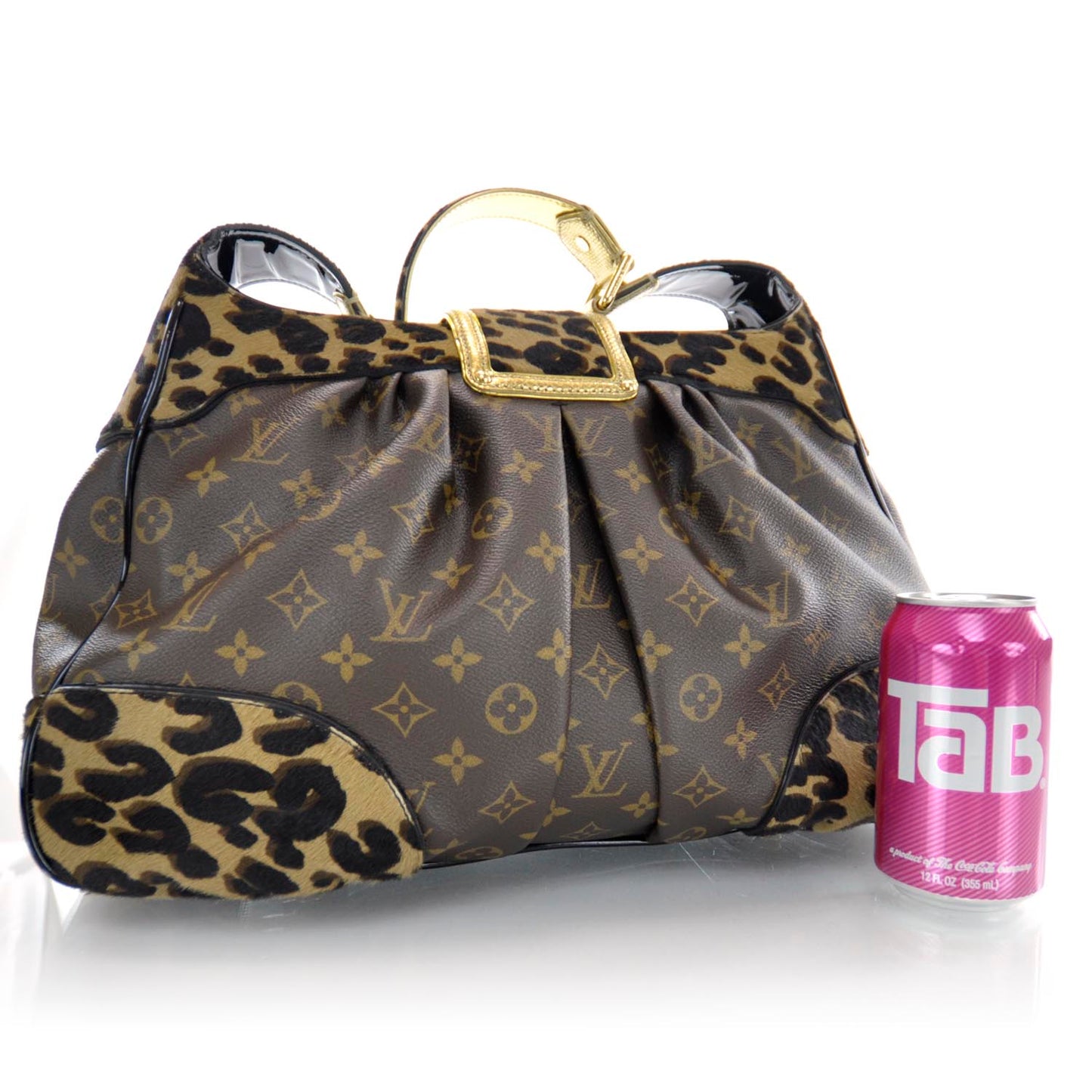 Monogram Leopard Polly