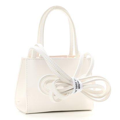 Telfar Vegan Leather Small Shopping Bag White 3 of 7