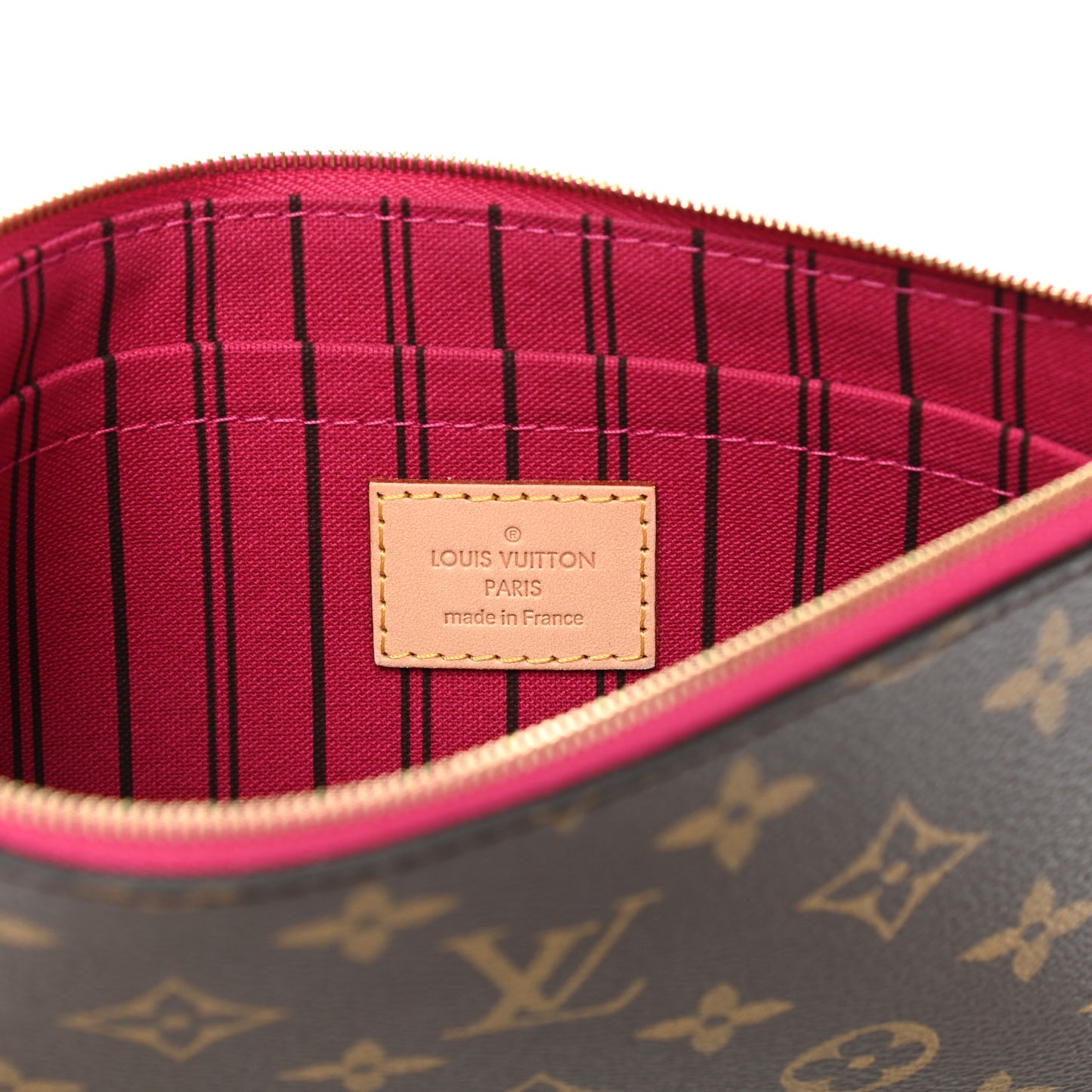 Monogram Neverfull MM GM Pochette Pivoine
