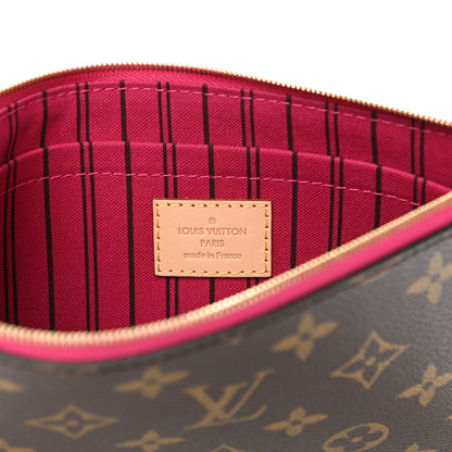 Louis Vuitton Monogram Neverfull MM GM Pochette Pivoine 6 of 7