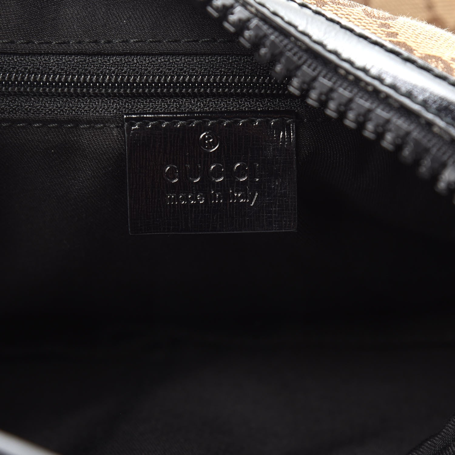 Gucci Monogram Patent Hobo Black 6 of 11