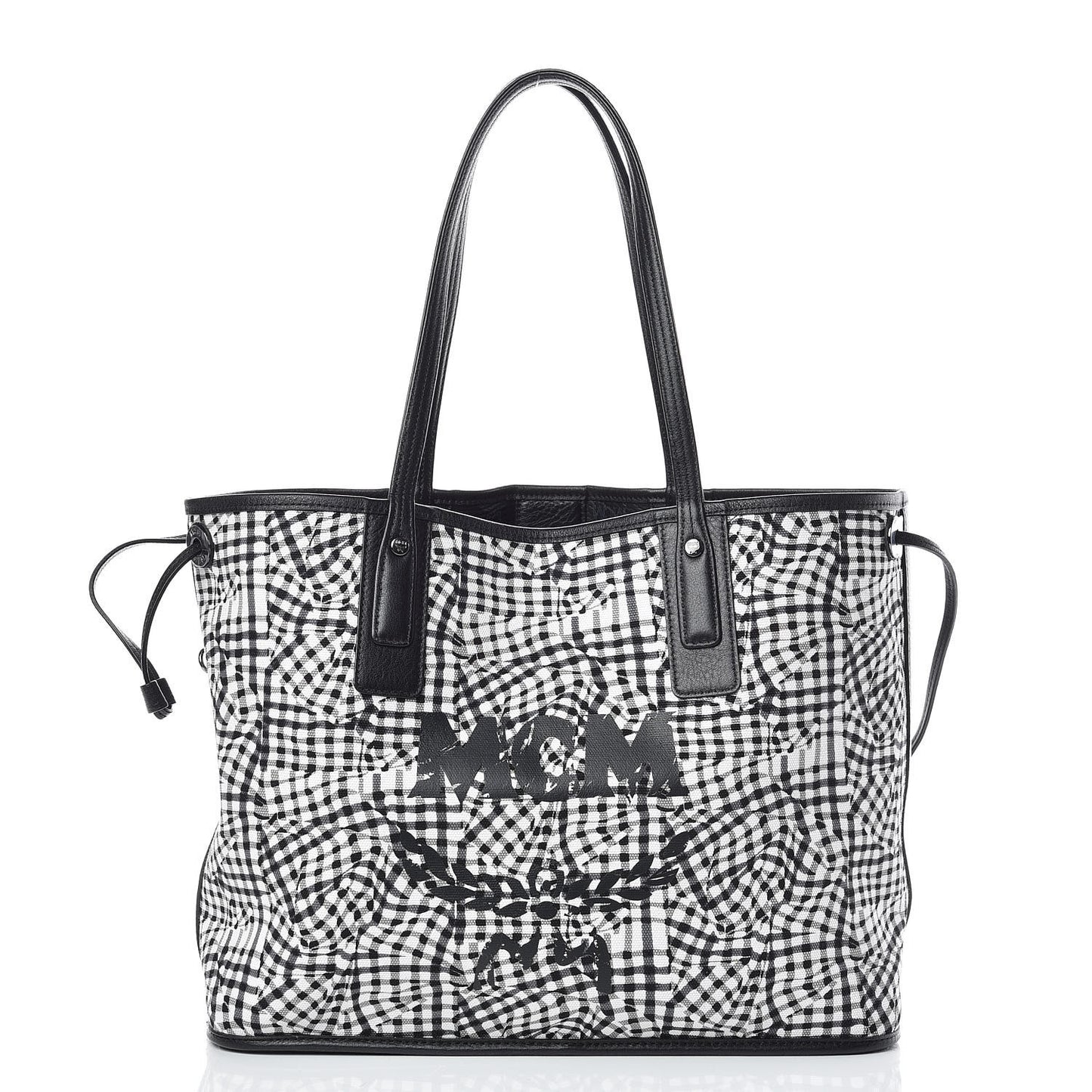 Visetos Medium Liz Reversible Shopper Tote Black