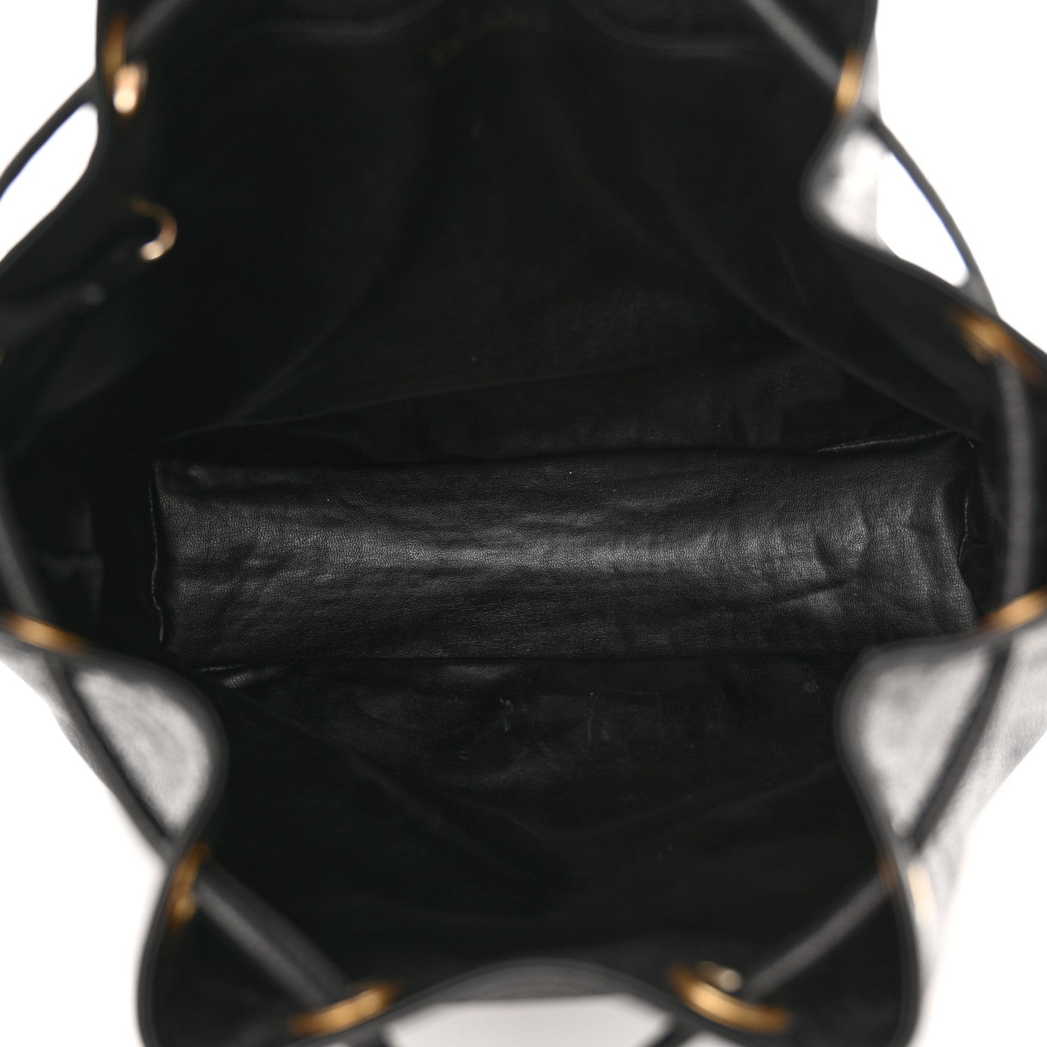 Chanel Caviar CC Drawstring Shoulder Bag Black 6 of 20