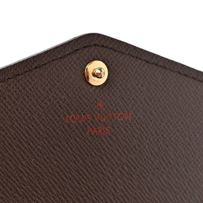 Louis Vuitton Damier Ebene Sarah Wallet NM 7 of 12