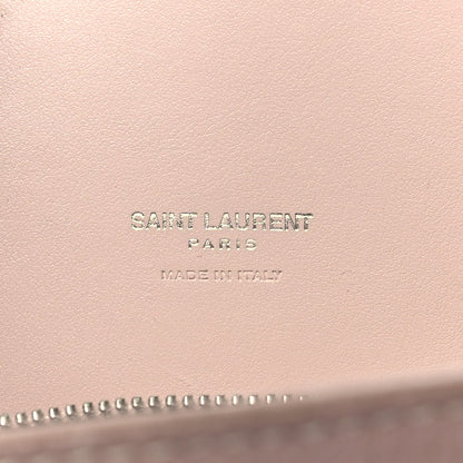 Saint Laurent Grained Calfskin Baby Sac De Jour Souple Rose 7 of 18