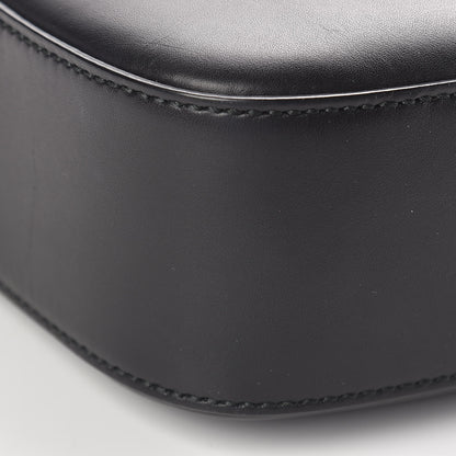 Gucci Calfskin Web Small Webby Bee Shoulder Bag Black 9 of 10