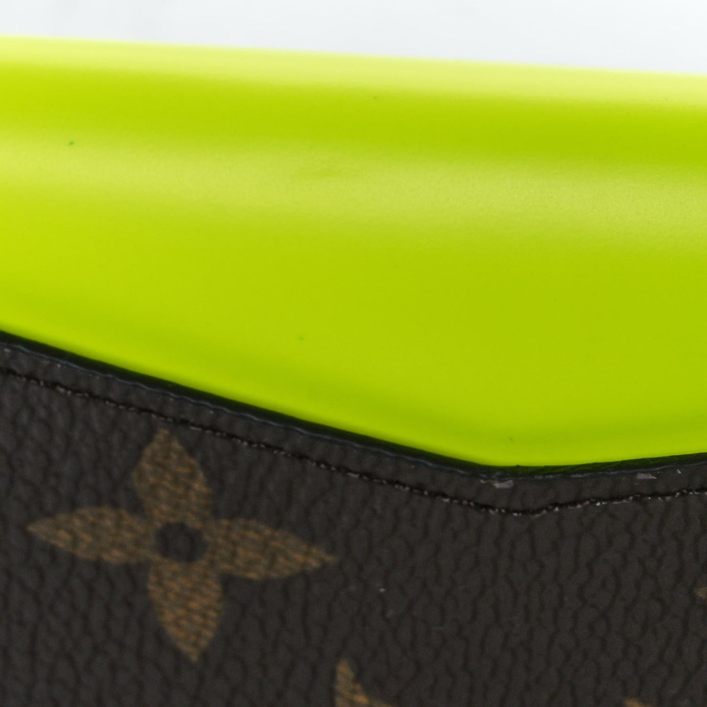 Monogram Pocket Organizer NM Yellow