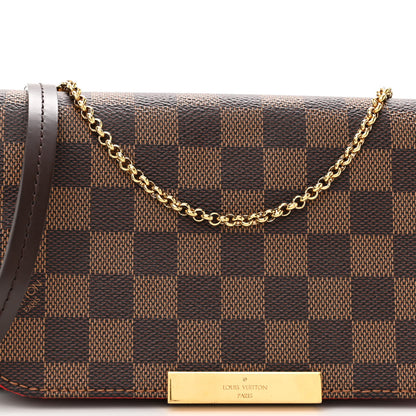 Louis Vuitton Damier Ebene Favorite PM 7 of 9
